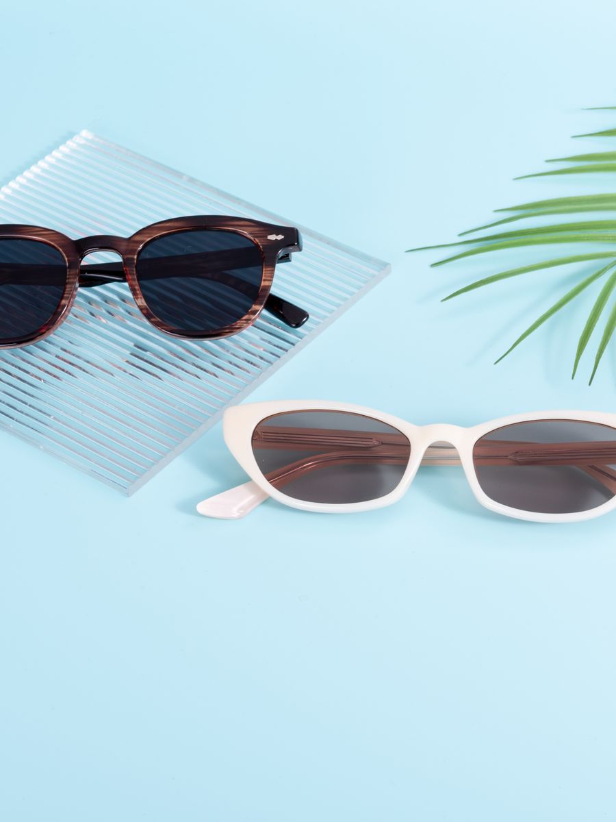 Ivory Cat-Eye Sunglasses