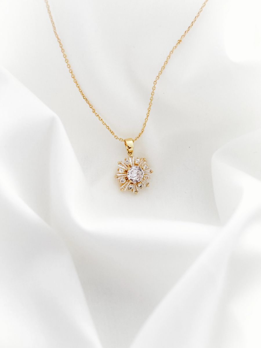 Solitaire Pendant Necklace